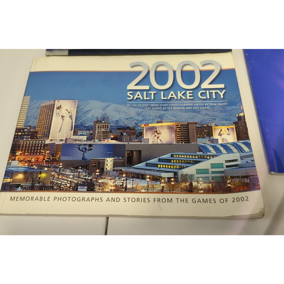 Set of 3 Program / Photo and Books 2002 Salt Lake City Winter Olympic Games - Picture 3 of 8